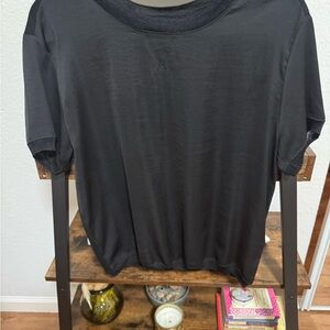 Banana Republic Black Short Sleeve Tee